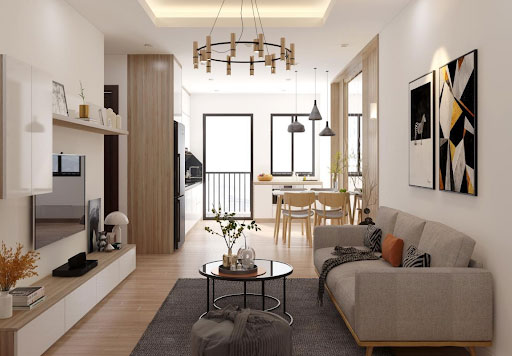 Căn hộ 1 phòng ngủ tại Him Lam An Hồng