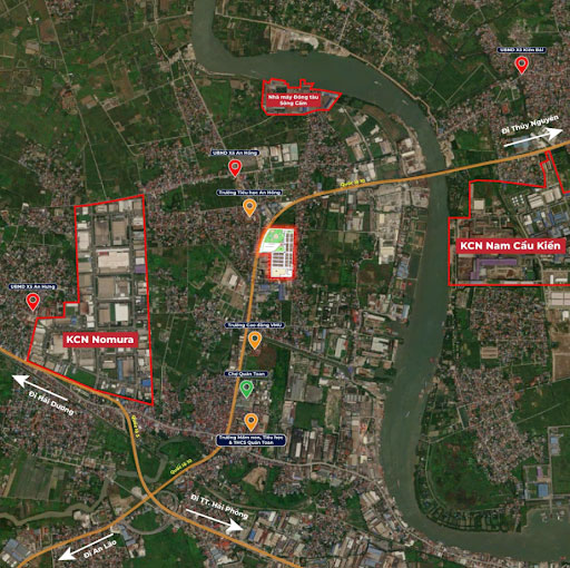 Dự án Him Lam Central Park tọa lạc tại vị trí đắc địa