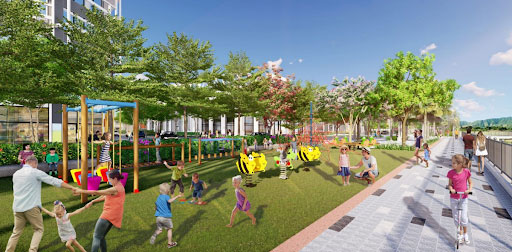 Tiện ích nội khu, ngoại khu của Him Lam Central Park được đầu tư đồng bộ